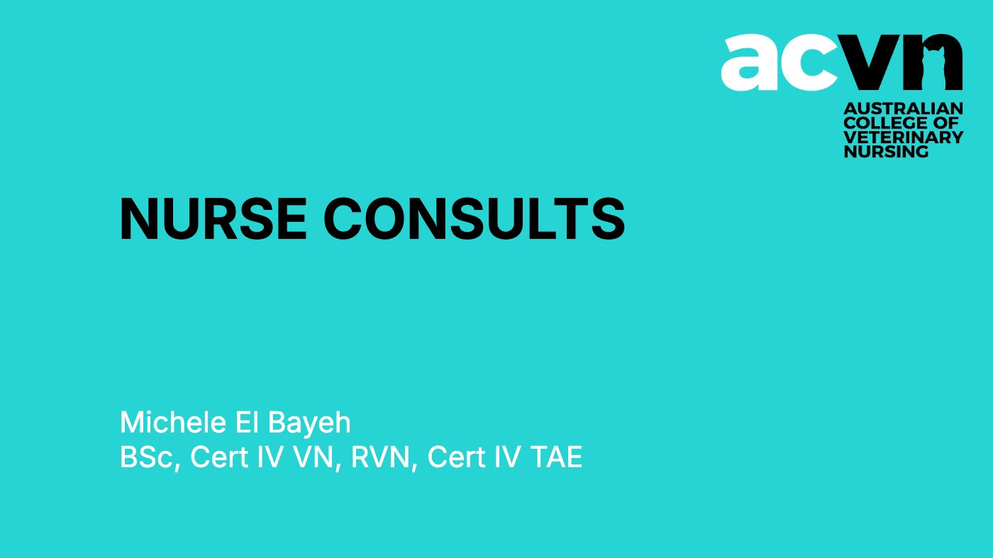 Nurse Consults title slide
